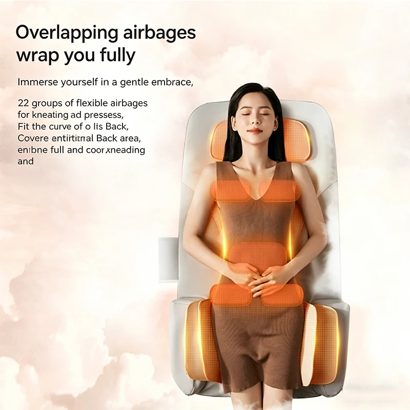 Lumbar Vibration with Remote Controller Airbag Heated Neck Massager Full Body Massage Mat Mattress Traction
Lumbar Vibration with Remote Controller Airbag Heated Neck Massager Full Body Massage Mat Mattress Traction