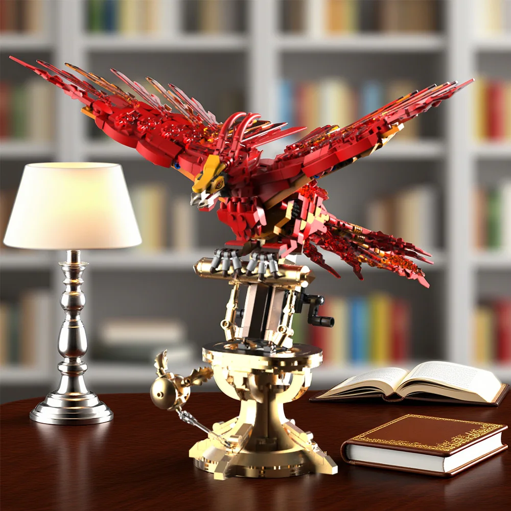 938pcs Fire Phoenix Building Blocks Assembly Fly Divine Beast Mythical Animal Firebird Assembly Toy For Boy Girl Christmas Gifts
938pcs Fire Phoenix Building Blocks Assembly Fly Divine Beast Mythical Animal Firebird Assembly Toy For Boy Girl Christmas Gifts