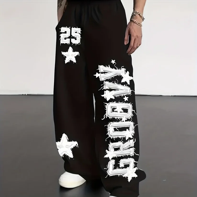 2026 Fast Fashion Trend Classic Sportswear Pants, Printed Casual Pants, Loose Wide-leg Versatile Pants
2026 Fast Fashion Trend Classic Sportswear Pants, Printed Casual Pants, Loose Wide-leg Versatile Pants