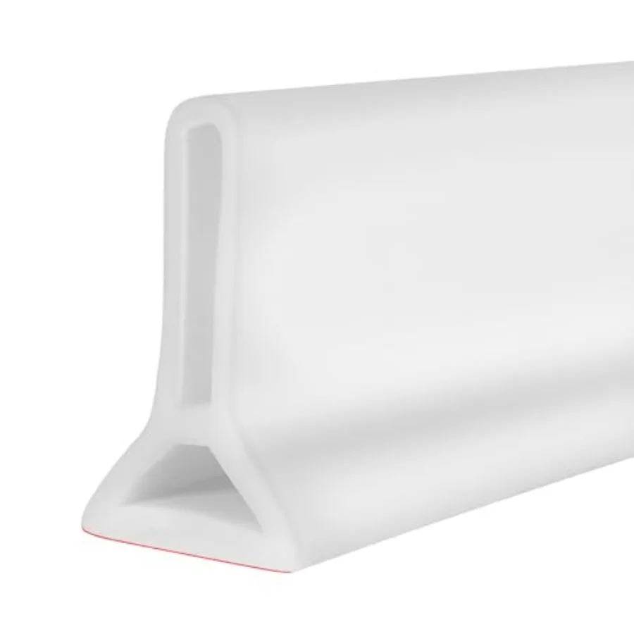 Collapsible Shower Threshold Water Dam Shower Water Stopper Barrier Keeps Water side Threshold Dry and Wet Separation Suitable
Collapsible Shower Threshold Water Dam Shower Water Stopper Barrier Keeps Water side Threshold Dry and Wet Separation Suitable