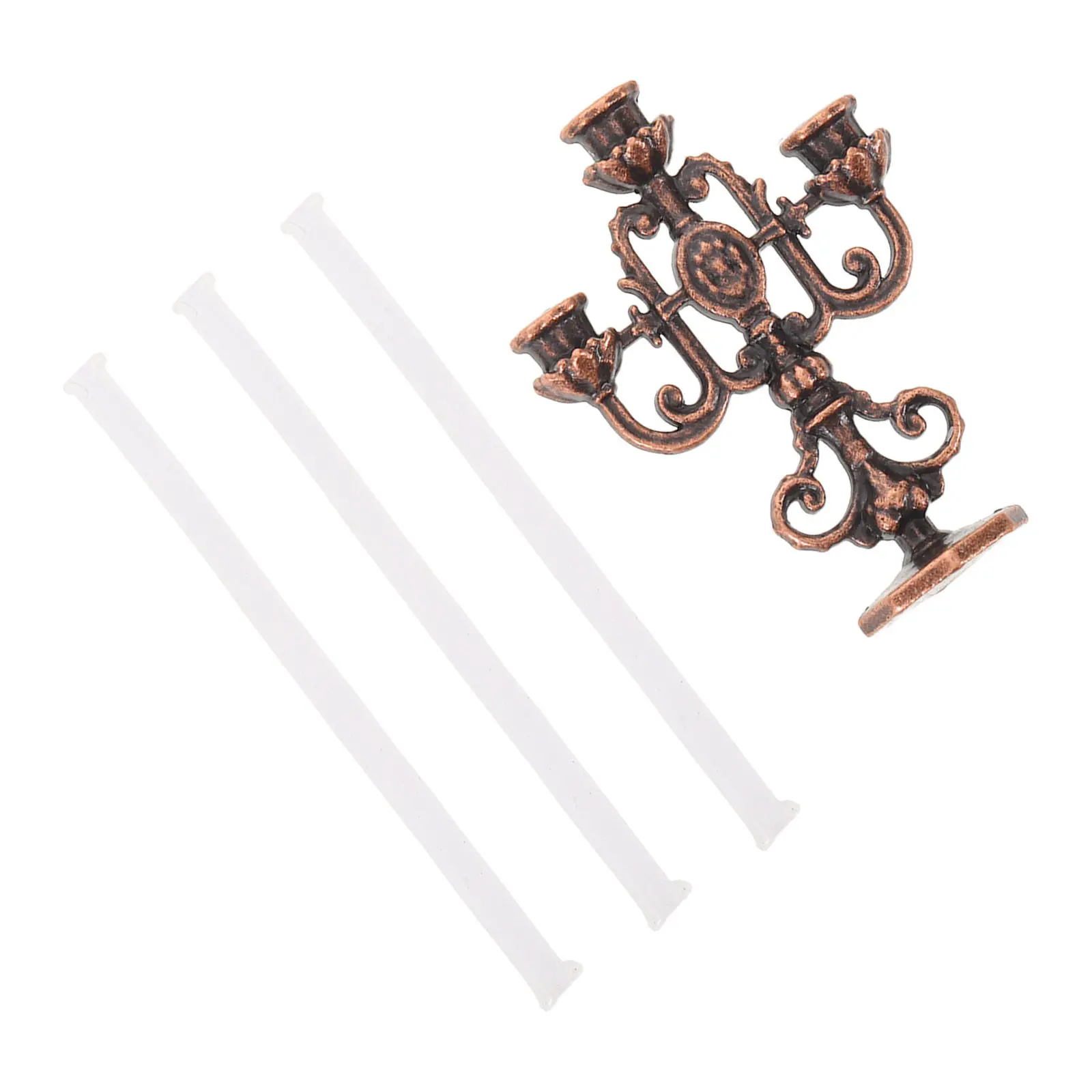 Vintage Holder Model: Tall Miniature Candelabra For Dollhouse Decor Diy Furniture Accessories Mini House Ornament
Vintage Holder Model: Tall Miniature Candelabra For Dollhouse Decor Diy Furniture Accessories Mini House Ornament