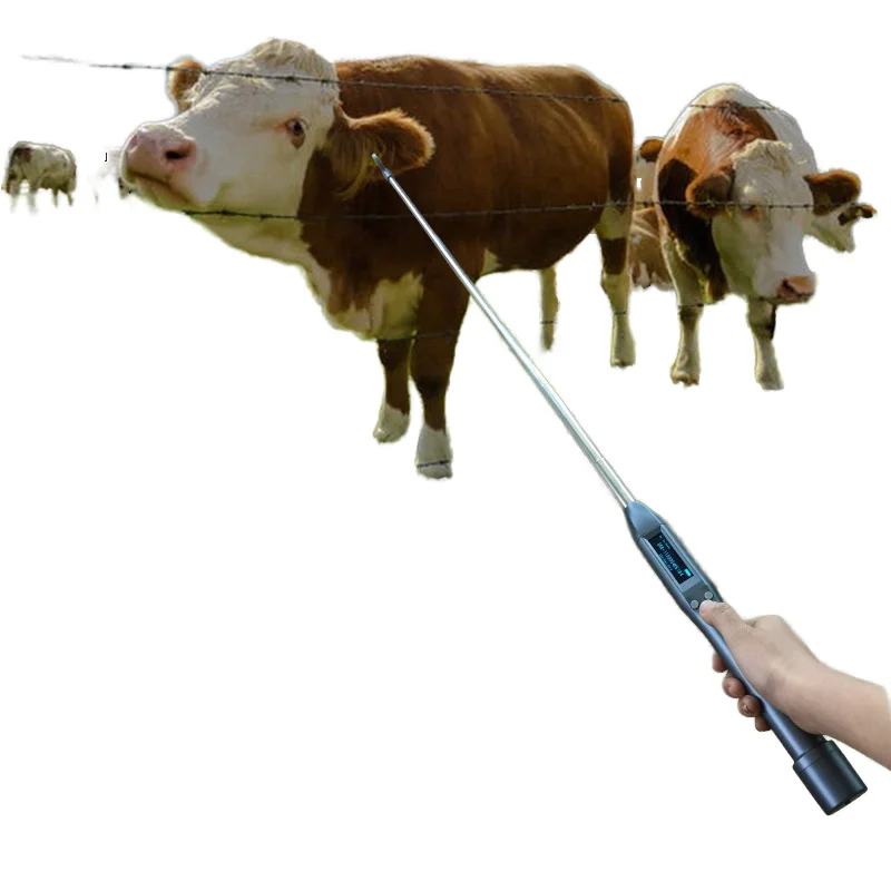 134.2kHz RFID Stick Reader FDX-B HDX ISO11784 Scanner for Camel Cattle Livestock Ear Tag & Access Control
134.2kHz RFID Stick Reader FDX-B HDX ISO11784 Scanner for Camel Cattle Livestock Ear Tag & Access Control