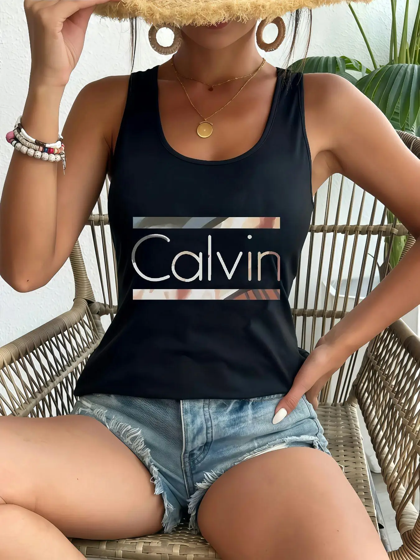 printed Summer women's loose and personalized dream catcher mesh printed vest top T-shirt comfortable sleeveless
printed Summer women's loose and personalized dream catcher mesh printed vest top T-shirt comfortable sleeveless