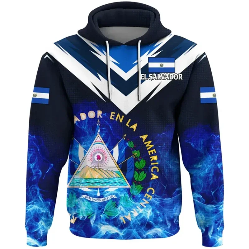 El Salvador Emblem Sports Style Hooded Hoodies Unisex Oversized Sweatshirts Spring Casual Streetwear Oversized Tops Pullover 4XL
El Salvador Emblem Sports Style Hooded Hoodies Unisex Oversized Sweatshirts Spring Casual Streetwear Oversized Tops Pullover 4XL