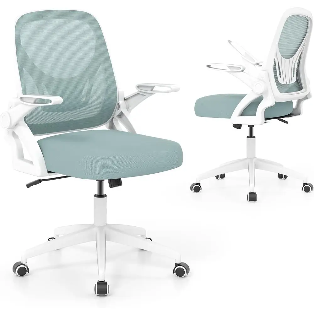 Oice Chair, Comy Swivel Rolling Desk Chair with Adjustable Height & lip-Up Armrests, Ergonomic Mesh Computer Chairs with Lumbar
Oice Chair, Comy Swivel Rolling Desk Chair with Adjustable Height & lip-Up Armrests, Ergonomic Mesh Computer Chairs with Lumbar
