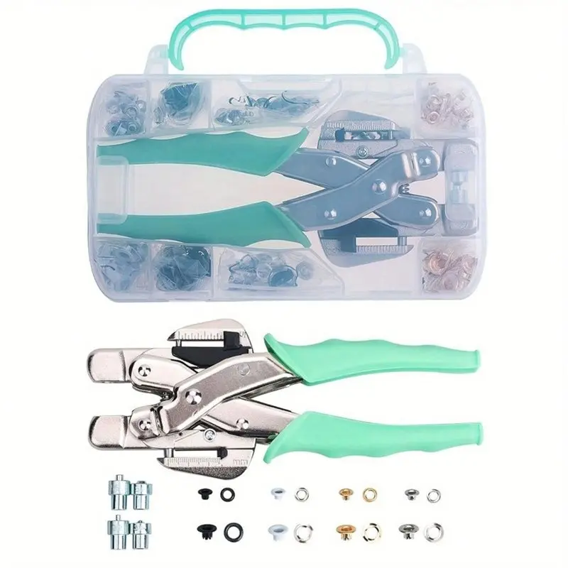 TFORU-Effortless Hole Puncher Eyelet Punch Pliers Kit(3Mm& 5Mm) Grommet Tool Ergonomic Design For DIY Craft Repairs
TFORU-Effortless Hole Puncher Eyelet Punch Pliers Kit(3Mm& 5Mm) Grommet Tool Ergonomic Design For DIY Craft Repairs