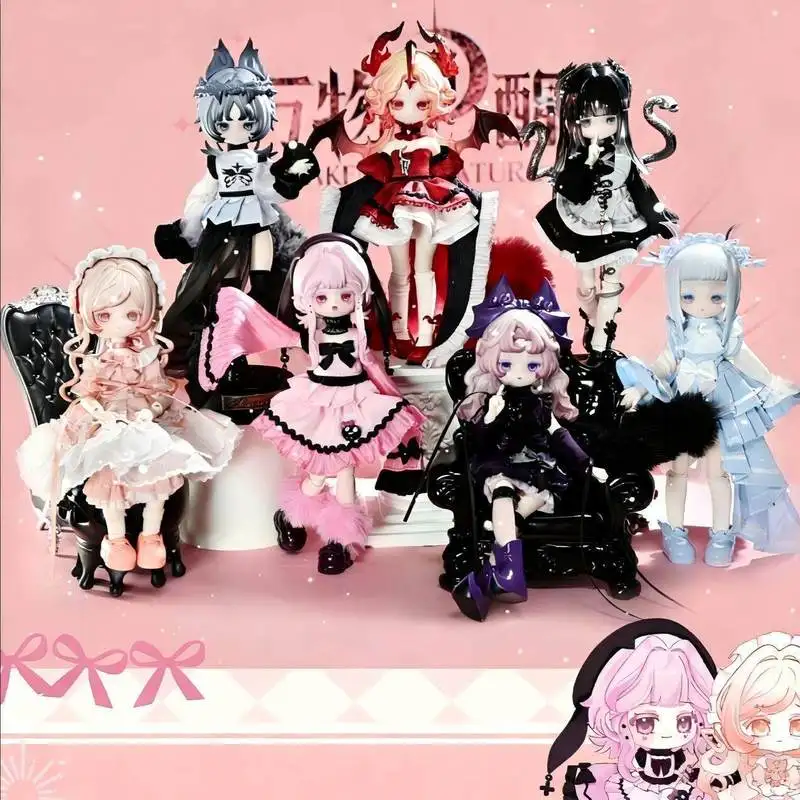1/8 Bjd Blind Box Doll Cute Articulated Figurine Kawaii Gothic Lolita Doll Collectible Toy Gift For Children And Adults
1/8 Bjd Blind Box Doll Cute Articulated Figurine Kawaii Gothic Lolita Doll Collectible Toy Gift For Children And Adults