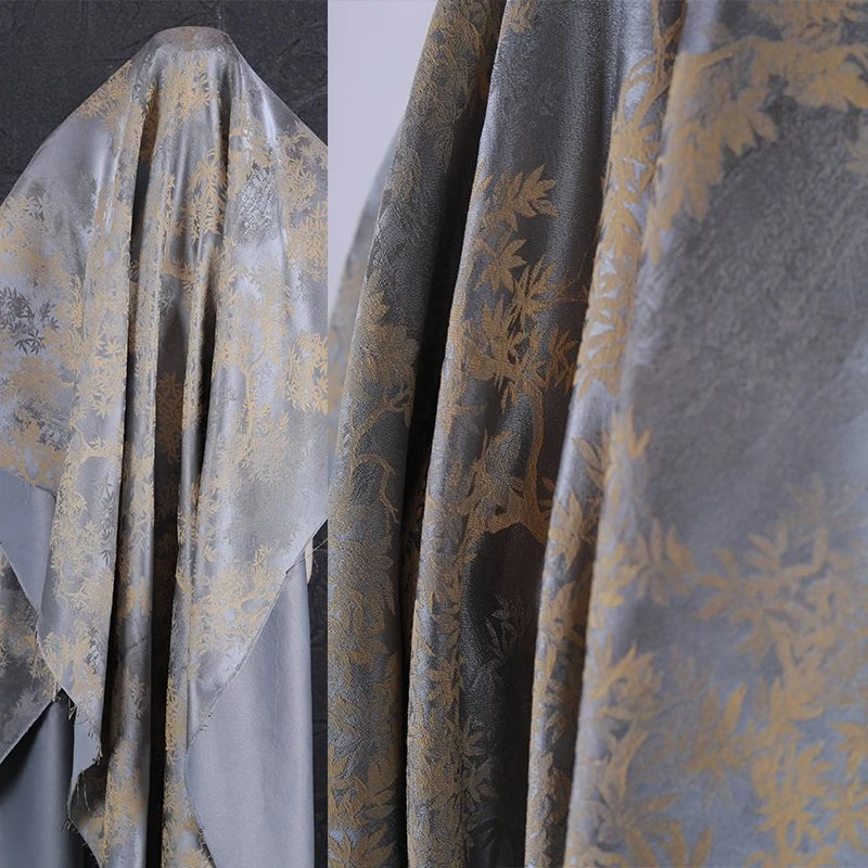 Advanced Sense of Haze Blue National Style Jacquard Fabric Landscape Like Cheongsam Hanfu Dress Clothing Designer Fabric
Advanced Sense of Haze Blue National Style Jacquard Fabric Landscape Like Cheongsam Hanfu Dress Clothing Designer Fabric