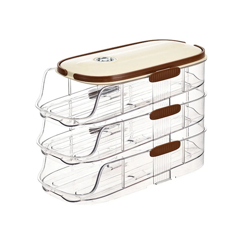 2025 Trenddouble-Row Egg Storage Box Kitchen Refrigerator Side Door Egg Box Transparent Rolling Egg Rack
2025 Trenddouble-Row Egg Storage Box Kitchen Refrigerator Side Door Egg Box Transparent Rolling Egg Rack