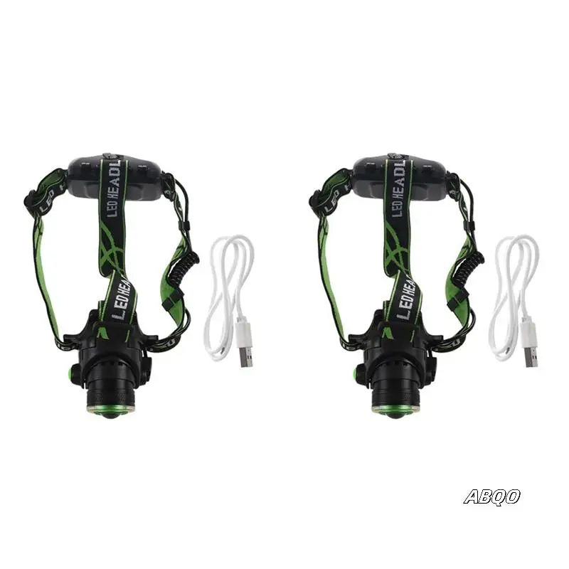 2X LED Mechanical Dimmable Head Light Lamp T6 Strong Light Rechargeable Lighting Head Light Lamp Outdoor Fishing Lamp
2X LED Mechanical Dimmable Head Light Lamp T6 Strong Light Rechargeable Lighting Head Light Lamp Outdoor Fishing Lamp