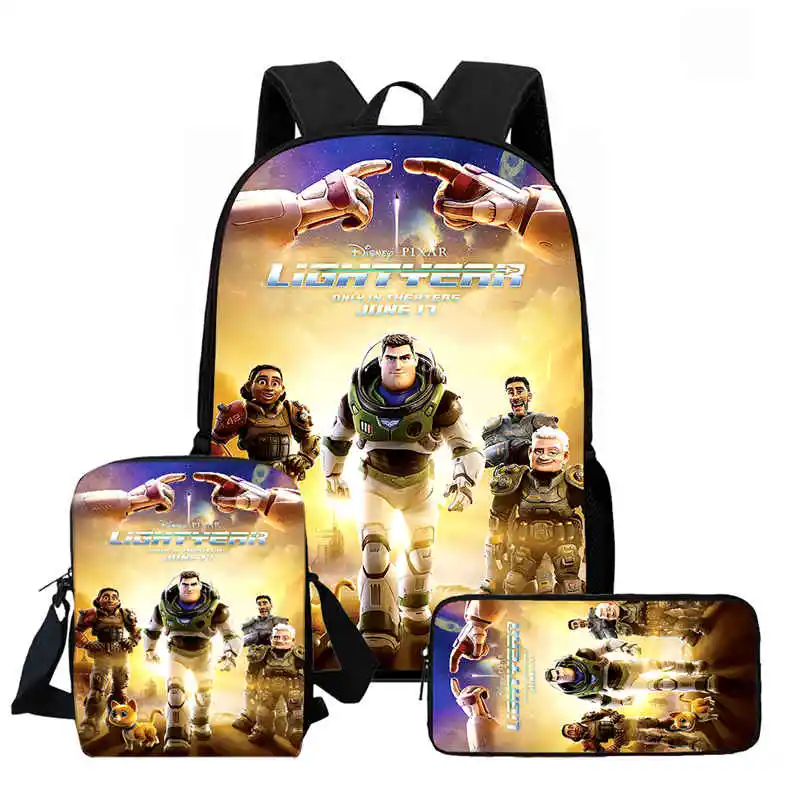 Cartoon Buzz Lightyear Child School Backpack With Shoulder Bags Pencil Bags For ,Light Weight School Bags For Boys Girls
Cartoon Buzz Lightyear Child School Backpack With Shoulder Bags Pencil Bags For ,Light Weight School Bags For Boys Girls