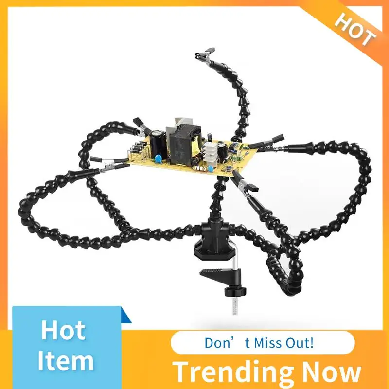 1 PCS Multi Soldering Helping Hands Tool Table Clip Third Hand Soldering Stand Flexible Arm Soldering Tool
1 PCS Multi Soldering Helping Hands Tool Table Clip Third Hand Soldering Stand Flexible Arm Soldering Tool