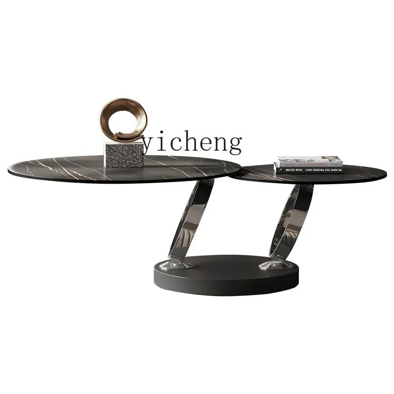 ZC new light luxury new pearl rock slab coffee table creative coffee table household round coffee table
ZC new light luxury new pearl rock slab coffee table creative coffee table household round coffee table