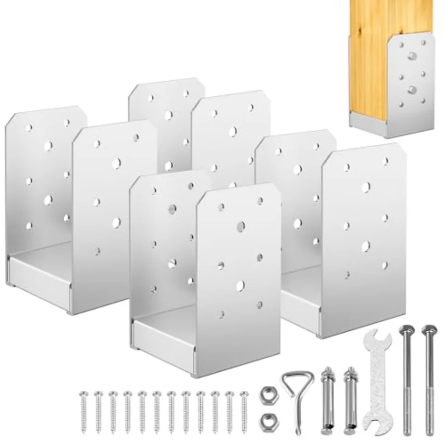 x " Post Base Pcs Stainless Steel Adjustable Post Anchor Bracket Internal. x. Adjustable Post Base for Pavilion Deck Porch Hand
x " Post Base Pcs Stainless Steel Adjustable Post Anchor Bracket Internal. x. Adjustable Post Base for Pavilion Deck Porch Hand