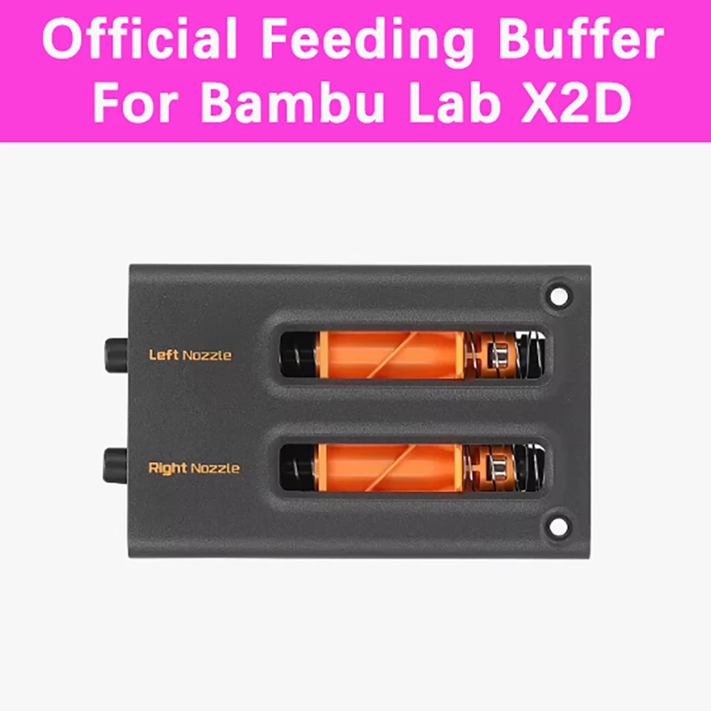 Official Original Feeding Buffer For Bambu Lab X2D AMS Feed Buffer 3D Printer Accessory For Bamboo X2D Filament Buffer Parts
Official Original Feeding Buffer For Bambu Lab X2D AMS Feed Buffer 3D Printer Accessory For Bamboo X2D Filament Buffer Parts
