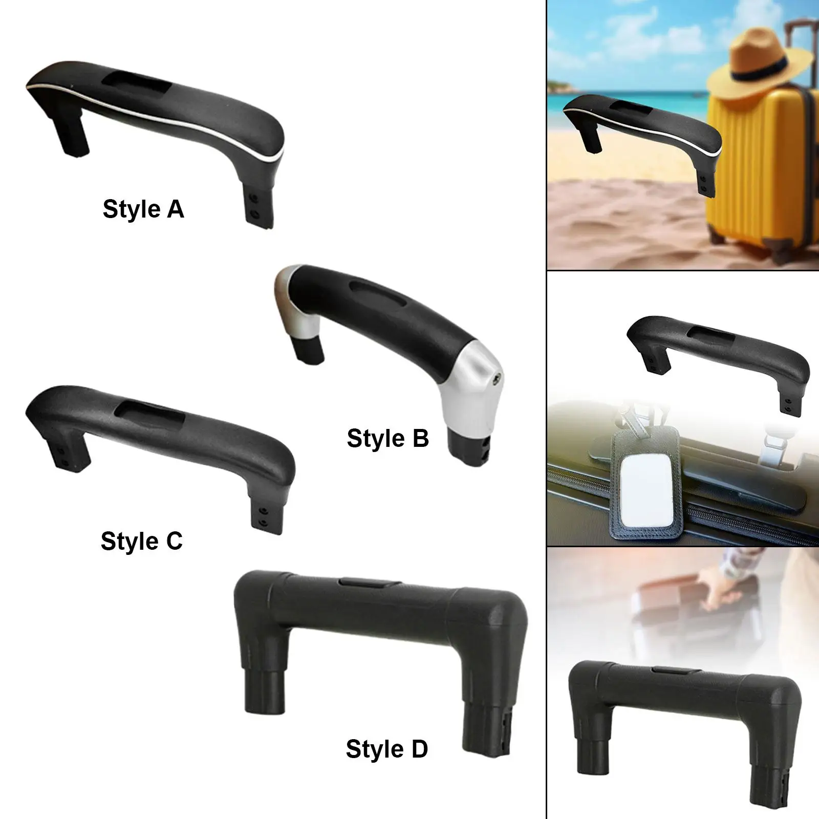 Luggage Replacement Handle Pulls Handle Strap Strong Bearing Capacity Comfortable for Pull Out Rod Suitcase Pull Handle Grip
Luggage Replacement Handle Pulls Handle Strap Strong Bearing Capacity Comfortable for Pull Out Rod Suitcase Pull Handle Grip