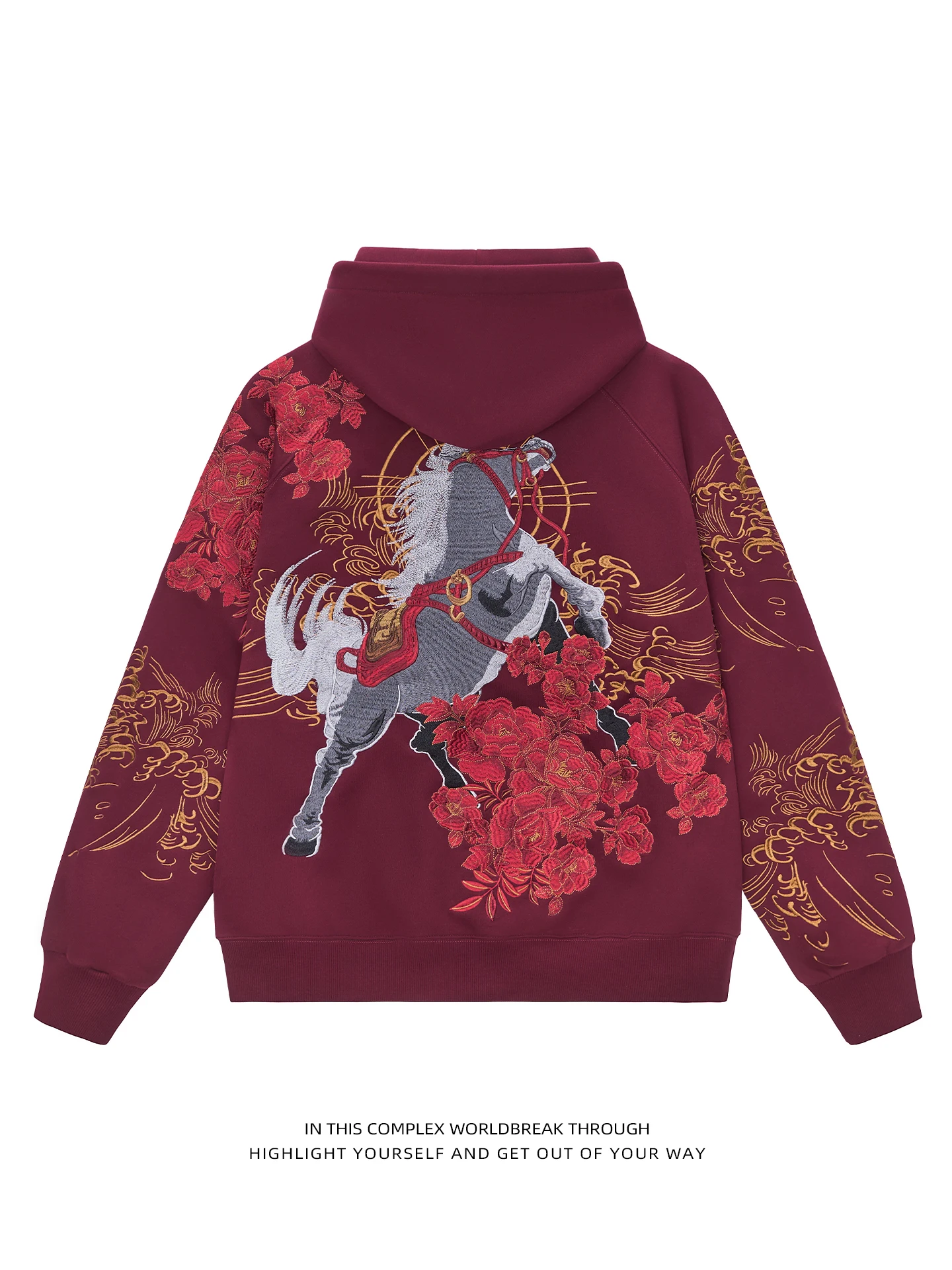 2026 Chinese New Year Embroidered Fleece Hoodie Unisex Warmth Cotton Polyester Blend Long Sleeve Sweatshirt Year Design
2026 Chinese New Year Embroidered Fleece Hoodie Unisex Warmth Cotton Polyester Blend Long Sleeve Sweatshirt Year Design