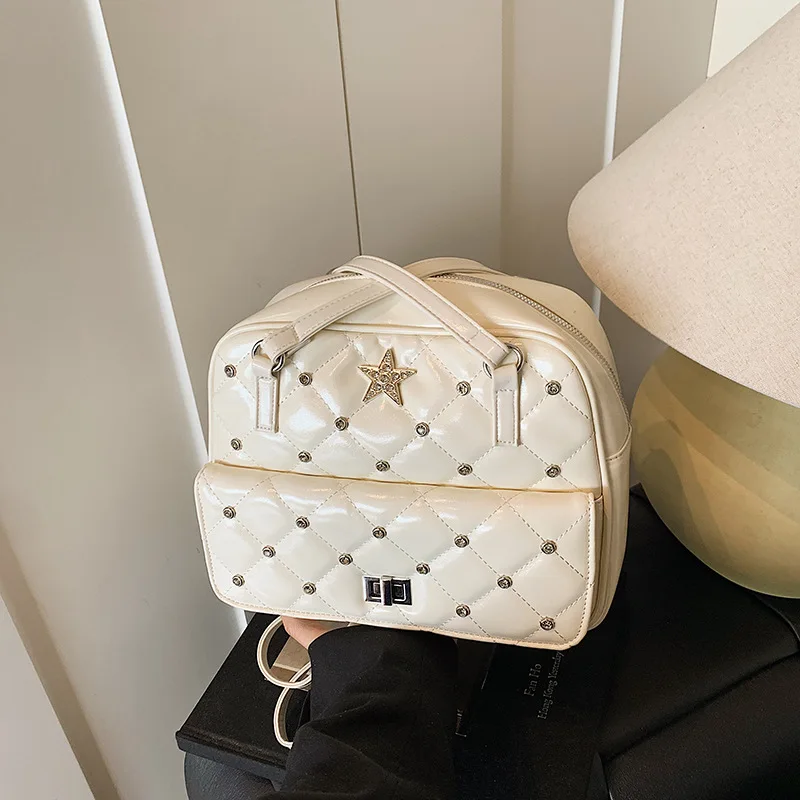 Trendy 2025 Quilted Stitching Women's Multi-Way Backpack Shoulder Tote Handbag Urban Chic Commuter Purse
Trendy 2025 Quilted Stitching Women's Multi-Way Backpack Shoulder Tote Handbag Urban Chic Commuter Purse