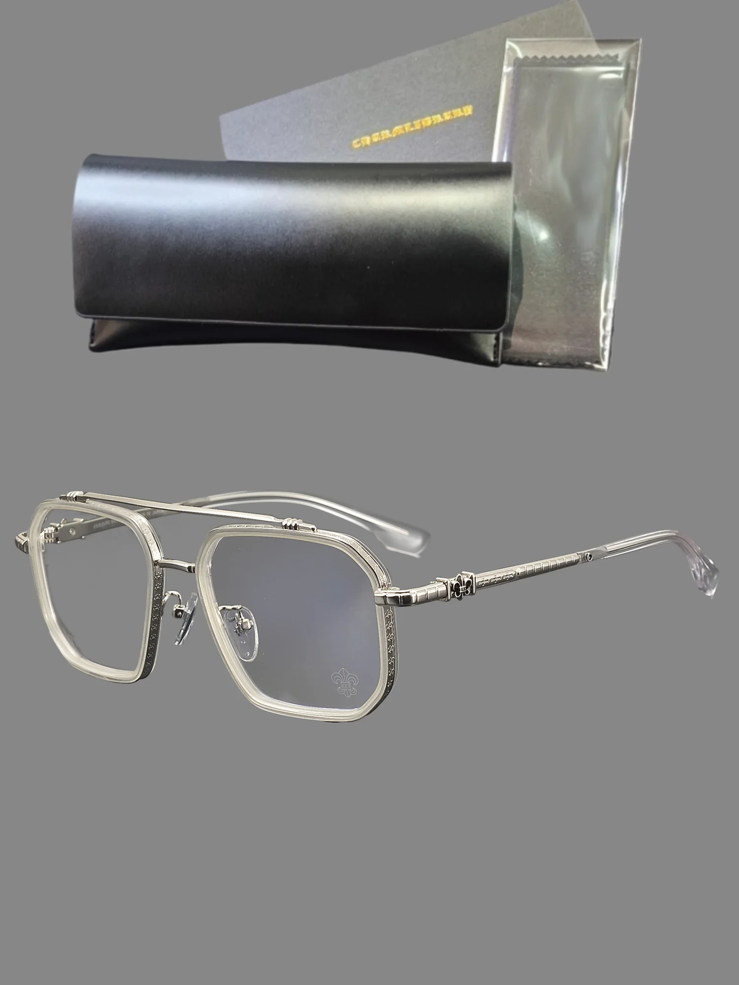 Polygonal Fashion Luxury Glasses Frame Titanium Men's Women's Optical Prescription High Quality Computer Anti Blue Light Glasses
Polygonal Fashion Luxury Glasses Frame Titanium Men's Women's Optical Prescription High Quality Computer Anti Blue Light Glasses