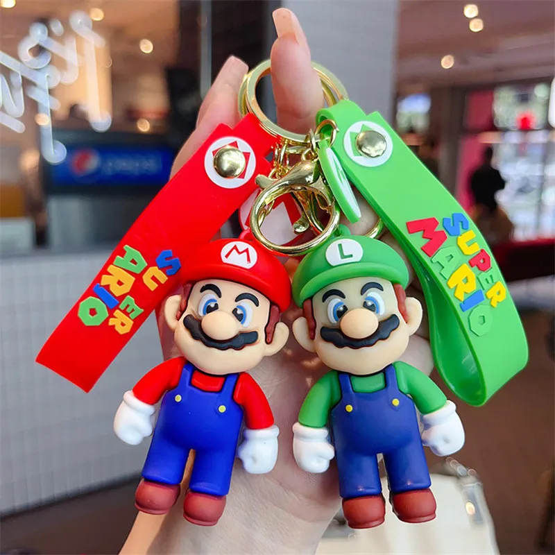 5 styles Super Marios Bros Keychains Anime Rubble Keyring Figure Bag Pendant Kid Birthday Gift
5 styles Super Marios Bros Keychains Anime Rubble Keyring Figure Bag Pendant Kid Birthday Gift