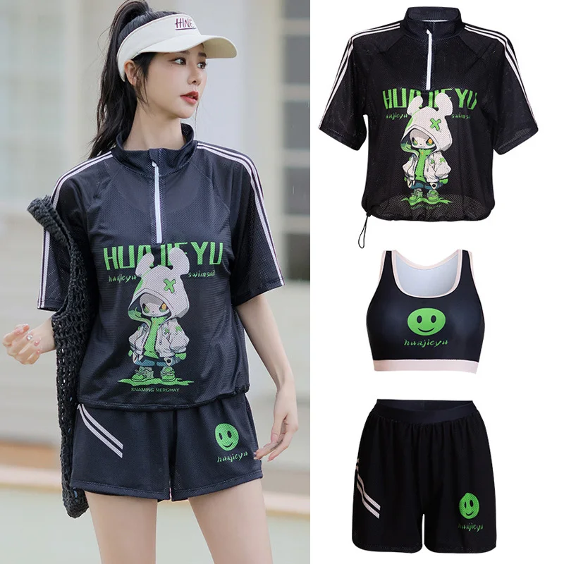 3pcs/set Rashguards Workout Outfits for Women Swimsuit Cover Up Athletic Yoga Gym Fitness Exercise Clothes Jogging Tracksuits
3pcs/set Rashguards Workout Outfits for Women Swimsuit Cover Up Athletic Yoga Gym Fitness Exercise Clothes Jogging Tracksuits