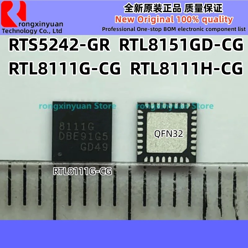 2Pcs RTS5242 RTS5242-GR RTL8151GD-CGT RTL8151GD 8151GD RTL8111H RTL8111H-CG 8111H RTL8111G RTL8111G-CG 8111G 100% New original
2Pcs RTS5242 RTS5242-GR RTL8151GD-CGT RTL8151GD 8151GD RTL8111H RTL8111H-CG 8111H RTL8111G RTL8111G-CG 8111G 100% New original