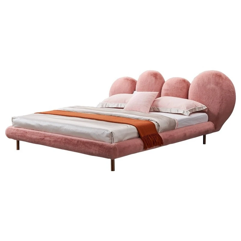Fabric bed small apartment bedroom furniture high rebound sponge + ten cm steel and wood row skeleton + hardware bed feet
Fabric bed small apartment bedroom furniture high rebound sponge + ten cm steel and wood row skeleton + hardware bed feet