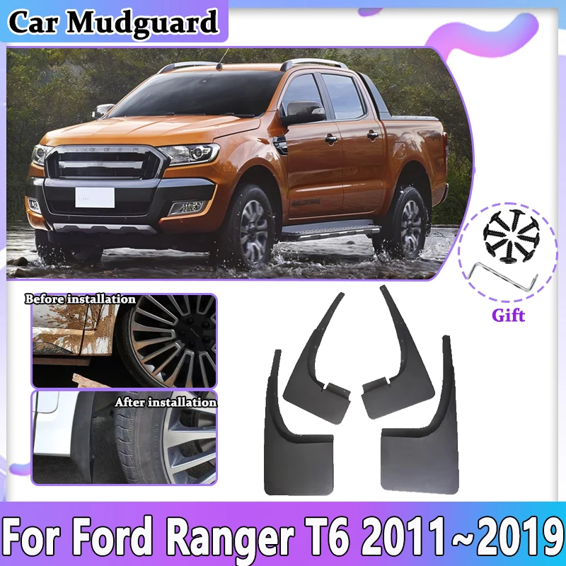 Автомобильные брызговики для Ford Ranger T6 P375 2011~2019 Брызговики Передние Задние Брызговики Автоаксессуары
Автомобильные брызговики для Ford Ranger T6 P375 2011~2019 Брызговики Передние Задние Брызговики Автоаксессуары