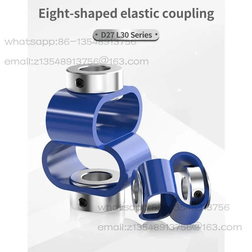 D27L30 Plasctic Flexible 8-shaped Coupler Eccentric Declination Elastic Motor Encoder Coupler GB Aluminum Alloy Coupling
D27L30 Plasctic Flexible 8-shaped Coupler Eccentric Declination Elastic Motor Encoder Coupler GB Aluminum Alloy Coupling