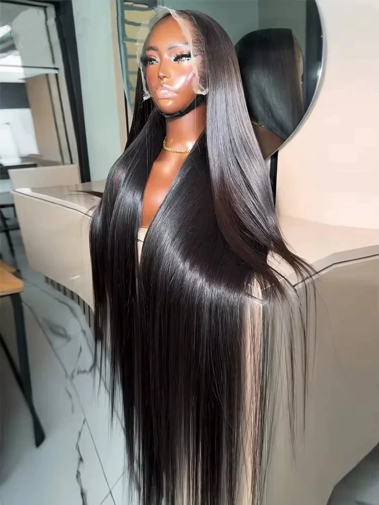 38 40 Inches 200% Bone Straight 13X4 Hd Transparent Lace Frontal Wig 5x5 Lace Closure Wig Brazilian Pre Plucked For Women
38 40 Inches 200% Bone Straight 13X4 Hd Transparent Lace Frontal Wig 5x5 Lace Closure Wig Brazilian Pre Plucked For Women