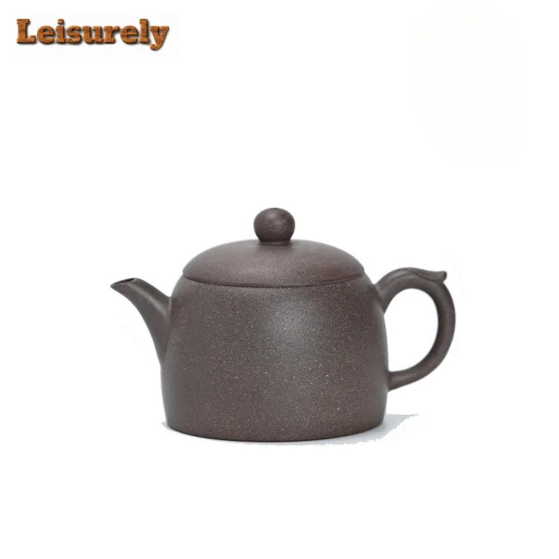 110ml Yixing Purple Clay Teapots Handmade Qin Quan Pot Raw Ore Hundred Mesh Sand Mud Tea Making Kettle With Infuser Zisha Teaset
110ml Yixing Purple Clay Teapots Handmade Qin Quan Pot Raw Ore Hundred Mesh Sand Mud Tea Making Kettle With Infuser Zisha Teaset