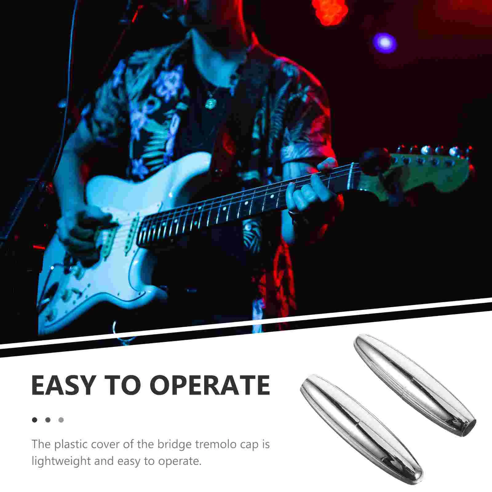 2 Pcs 5mmst Rocker Cap Electric Guitar Single Tremolo System Bridge Hat Head Cover Plastic Pole 2pcs (chrome Plated) Supply Arm
2 Pcs 5mmst Rocker Cap Electric Guitar Single Tremolo System Bridge Hat Head Cover Plastic Pole 2pcs (chrome Plated) Supply Arm