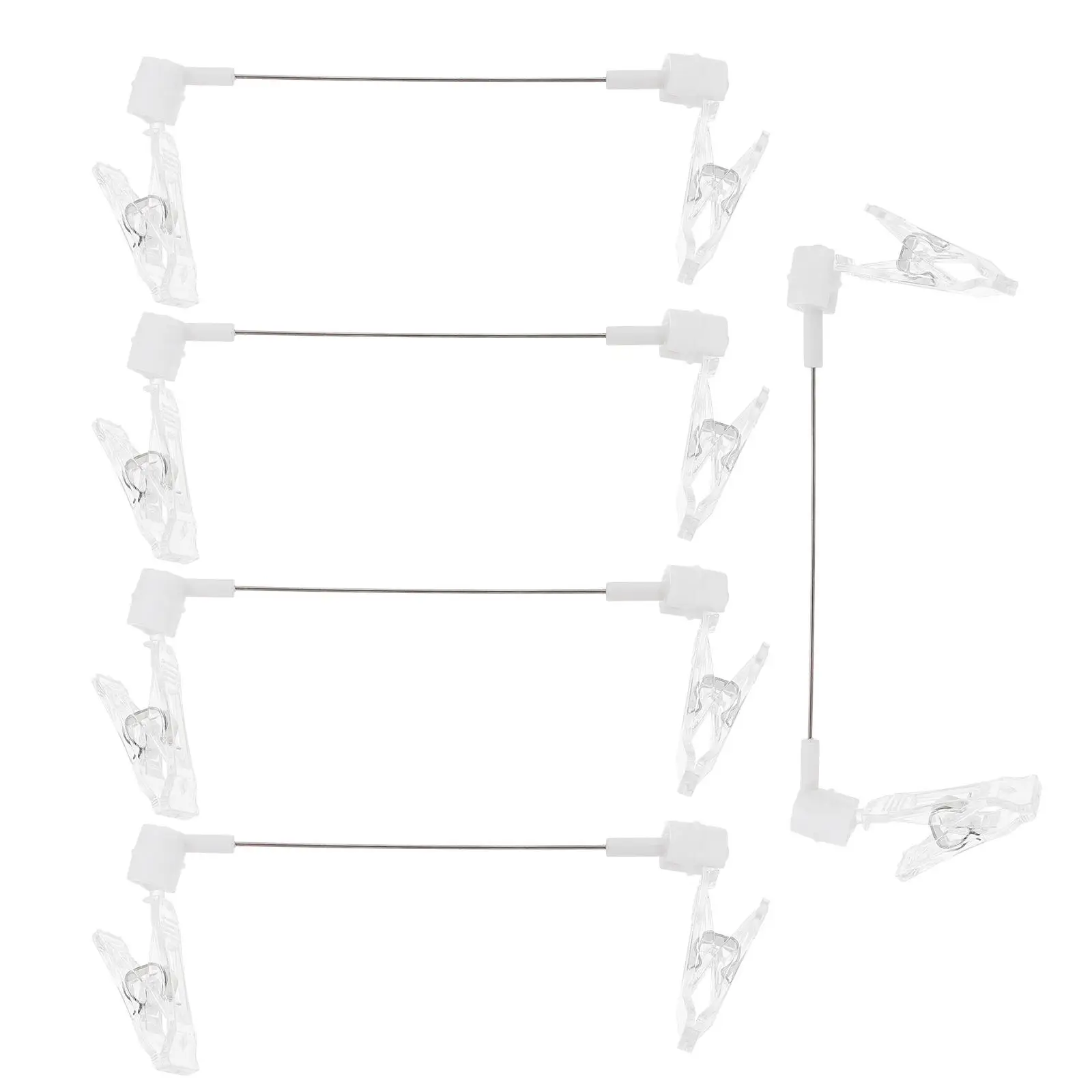 5pcs Shelf Clip for Plastic Sign Advertising Display Clips Holder Price Cards Tags Merchandise Label Exhibitions
5pcs Shelf Clip for Plastic Sign Advertising Display Clips Holder Price Cards Tags Merchandise Label Exhibitions