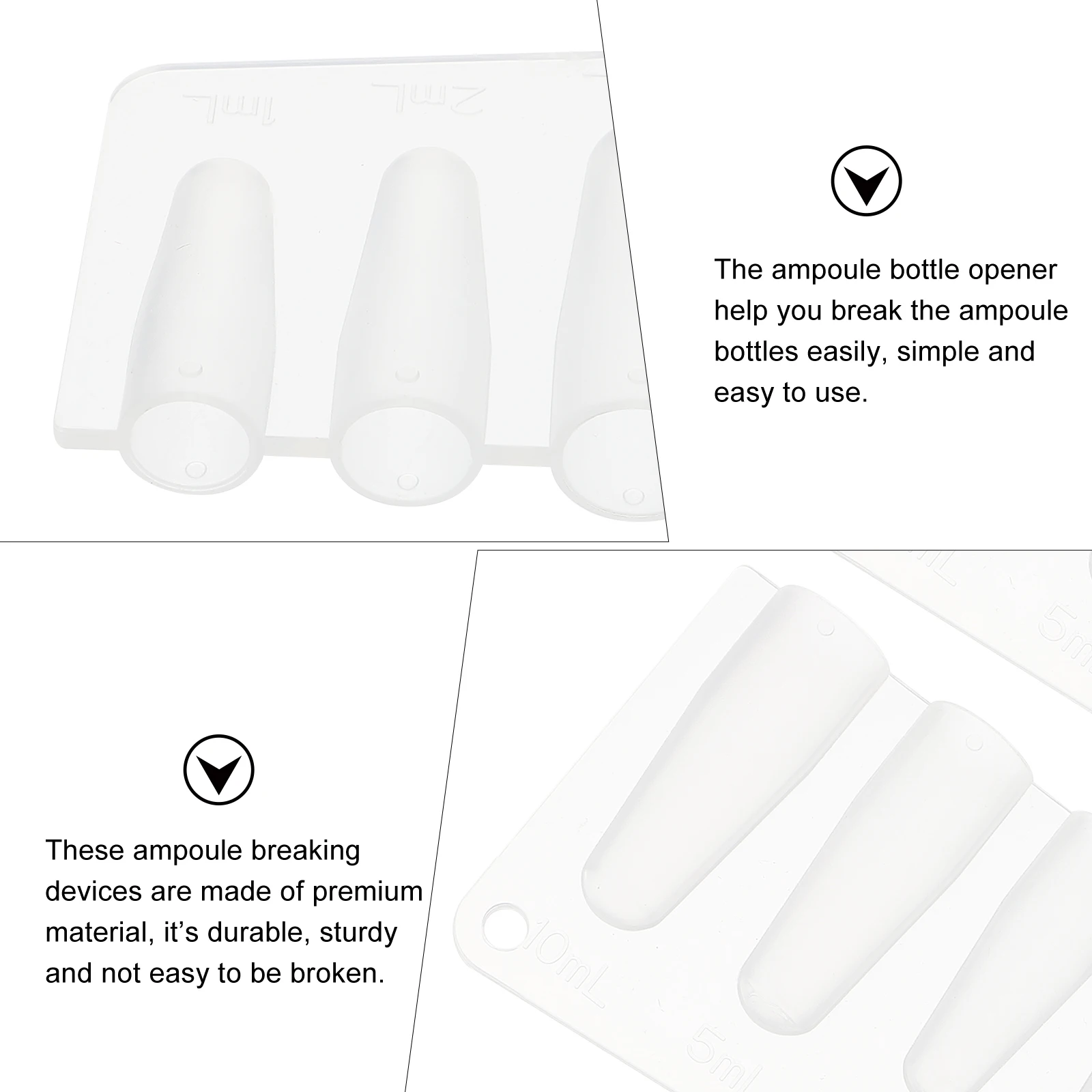 2Pcs Clinic Bottle Opener Tool Premium Ampoule Breaking Device Compact Size Protection for Nurses and Doctors Use
2Pcs Clinic Bottle Opener Tool Premium Ampoule Breaking Device Compact Size Protection for Nurses and Doctors Use