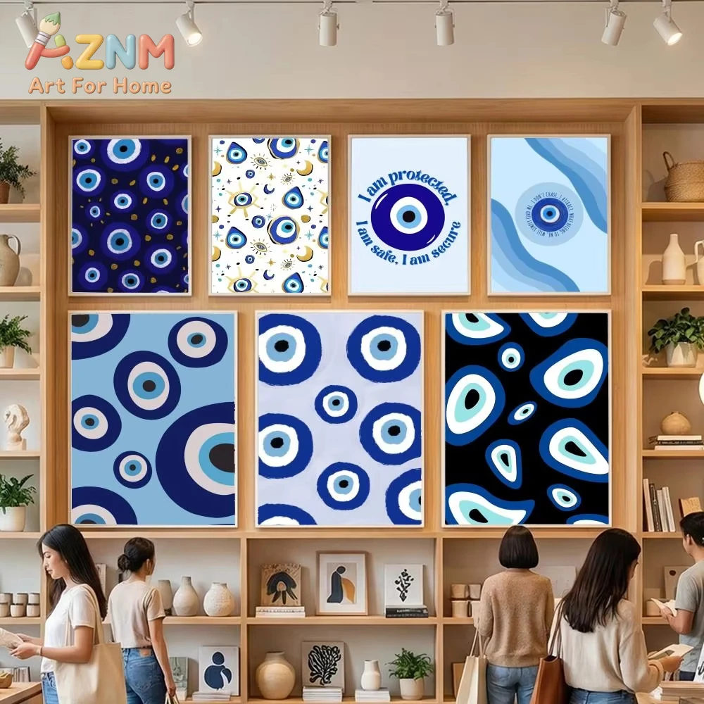 1pc Evil Eye Symbol Art Poster Wall Art Living Room Home Decor
1pc Evil Eye Symbol Art Poster Wall Art Living Room Home Decor