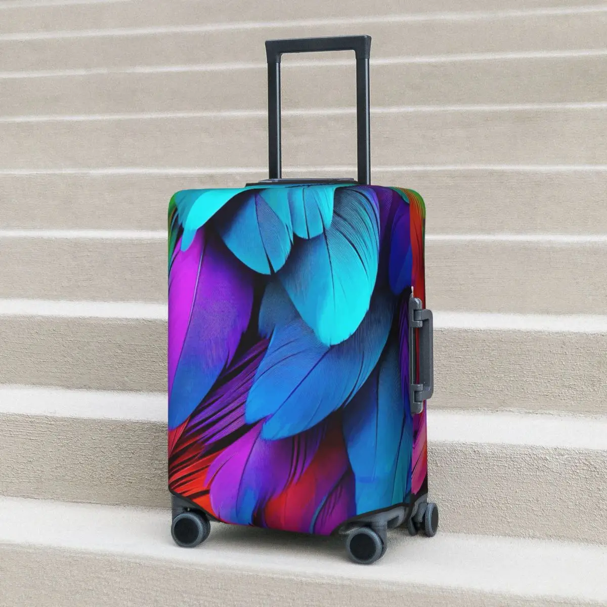 Colorful Feather 11 Suitcase Cover Protection Elastic Trip Luggage Protector Covers for 18-32 Inch
Colorful Feather 11 Suitcase Cover Protection Elastic Trip Luggage Protector Covers for 18-32 Inch