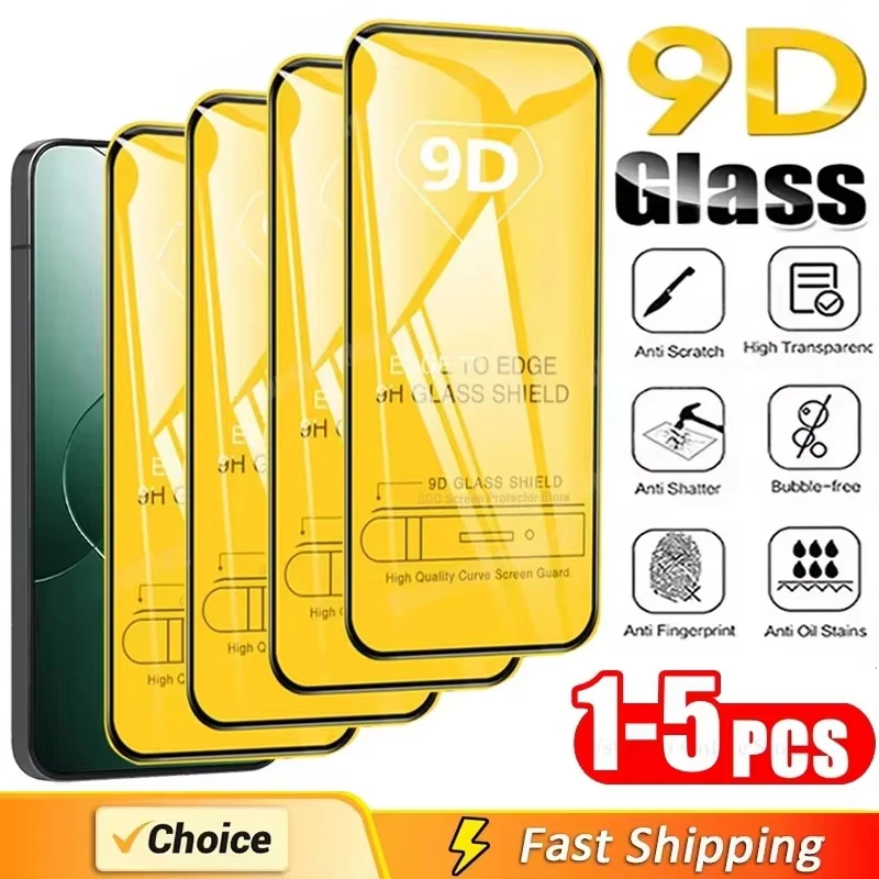 1-5PCS 9D Screen Protector Glass for iPhone 15 14 13 17 Air 16 16e 12 11 Pro Max Mini Tempered Glass for iPhone X XR XS 7 8 Plus
1-5PCS 9D Screen Protector Glass for iPhone 15 14 13 17 Air 16 16e 12 11 Pro Max Mini Tempered Glass for iPhone X XR XS 7 8 Plus