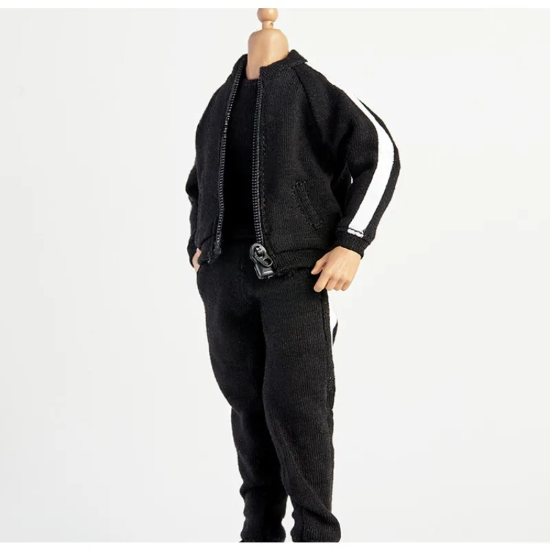 1/12 Scale Male Soldier Dark Style Trend Black Vest Jacket Sports Pants 3-Piece Set Model for 6Inch Action Figure Body Accessory
1/12 Scale Male Soldier Dark Style Trend Black Vest Jacket Sports Pants 3-Piece Set Model for 6Inch Action Figure Body Accessory