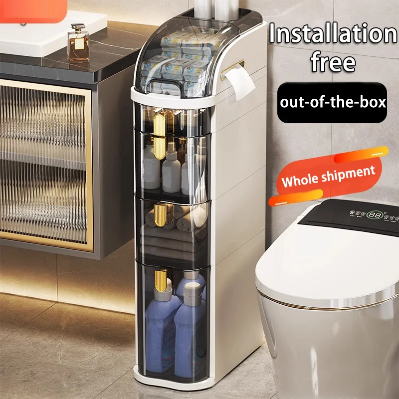 Modern Design Multifunctional Double Storage Drawer Household Goods Clear Plastic Bathroom Cabinet
Modern Design Multifunctional Double Storage Drawer Household Goods Clear Plastic Bathroom Cabinet