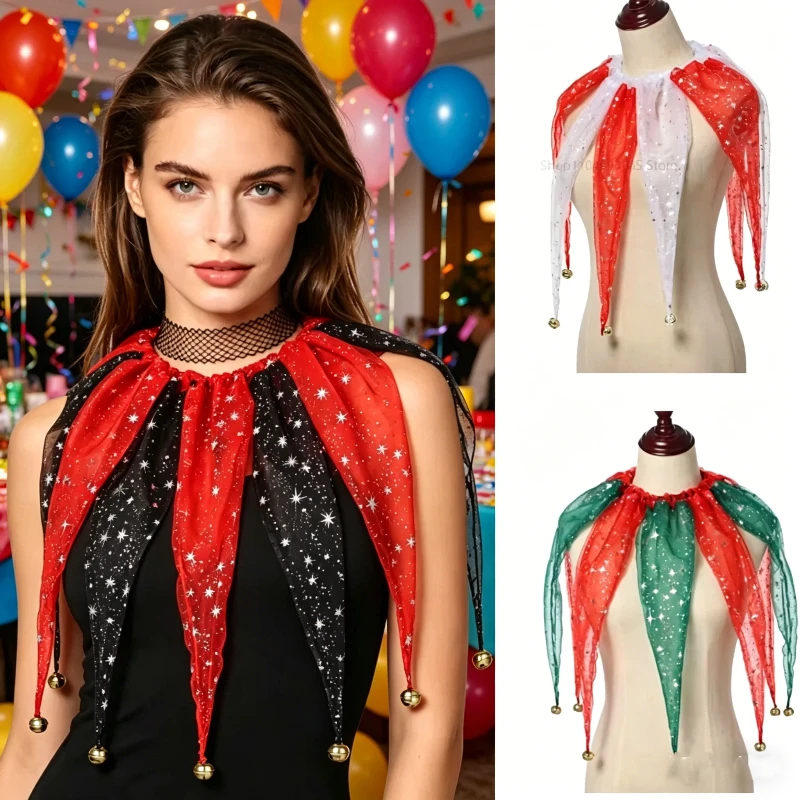 Color Block Clown Neck Ties collar for Men Woman Detachable Fake Collars Costume Accessories Party Performance Cosplay Props
Color Block Clown Neck Ties collar for Men Woman Detachable Fake Collars Costume Accessories Party Performance Cosplay Props