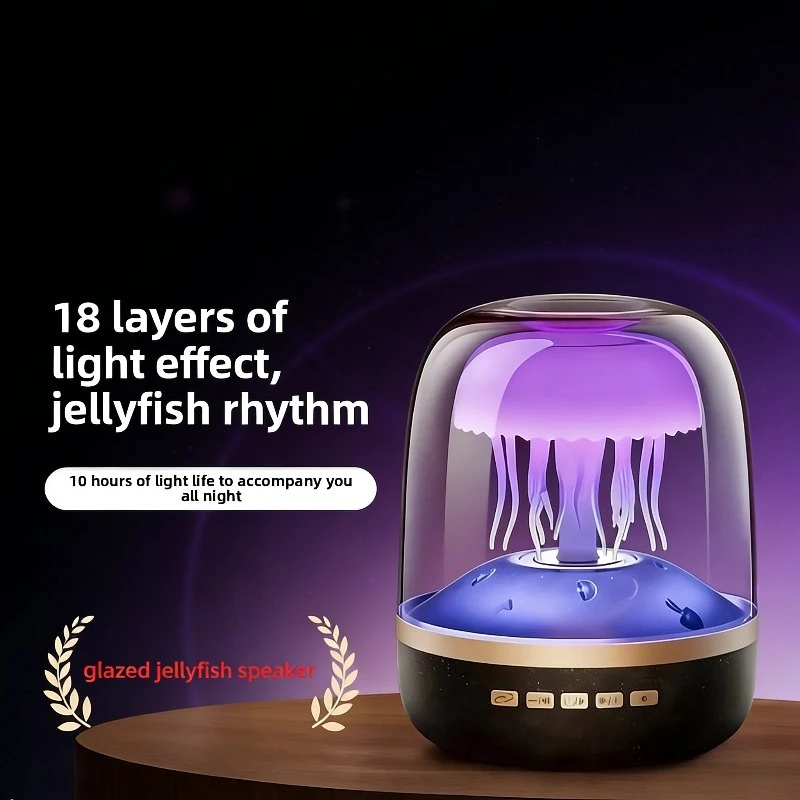 Новогодний подарок! Динамик Crystal Jellyfish RGB 4-го поколения — настольный сабвуфер Bluetooth 5.3 с белым шумом и элементом света настроения
Новогодний подарок! Динамик Crystal Jellyfish RGB 4-го поколения — настольный сабвуфер Bluetooth 5.3 с белым шумом и элементом света настроения