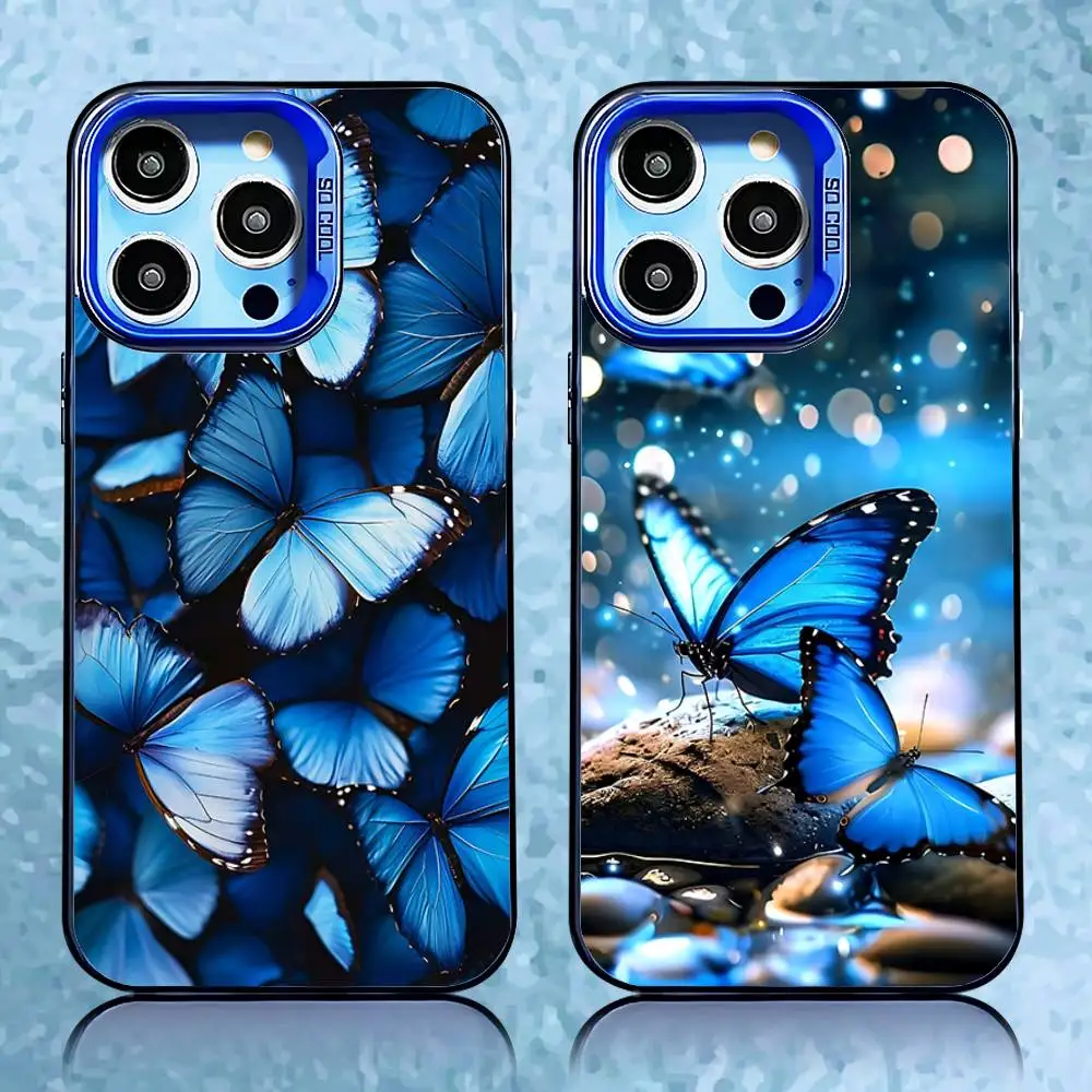 Blue Butterfly Beautiful Wing Phone Case For iPhone 16,15,14,13,12,11,Pro,XS,Max,Plus,Mini,SE Blue Candy Matte Shockproof Cover
Blue Butterfly Beautiful Wing Phone Case For iPhone 16,15,14,13,12,11,Pro,XS,Max,Plus,Mini,SE Blue Candy Matte Shockproof Cover
