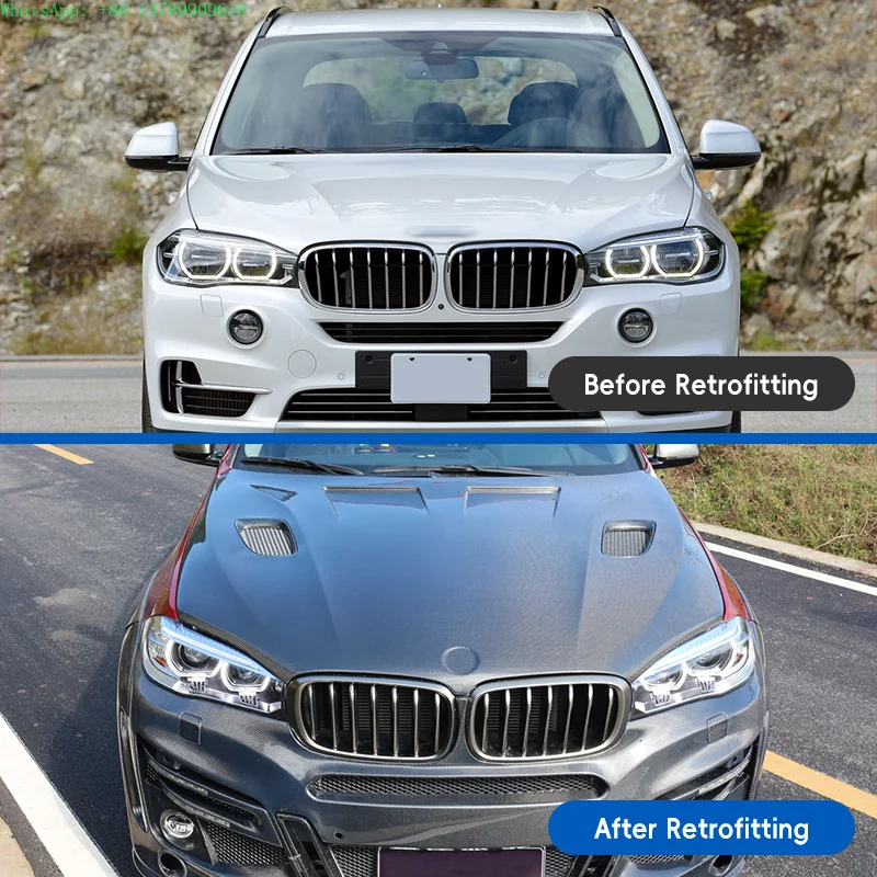 Customized Automotive Body Modification Kit2013-2018 X5 F15 Car Modification Upgrade Carbon Fiber Engine Hood Engine Hood Body K
Customized Automotive Body Modification Kit2013-2018 X5 F15 Car Modification Upgrade Carbon Fiber Engine Hood Engine Hood Body K