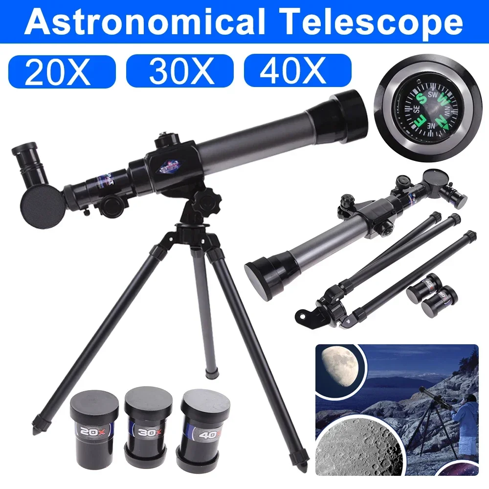 Professional Student Telescope Educational Astronomical Refractor Monocular Long Range Binoculars Science Teaching Aids Eyepiece
Professional Student Telescope Educational Astronomical Refractor Monocular Long Range Binoculars Science Teaching Aids Eyepiece