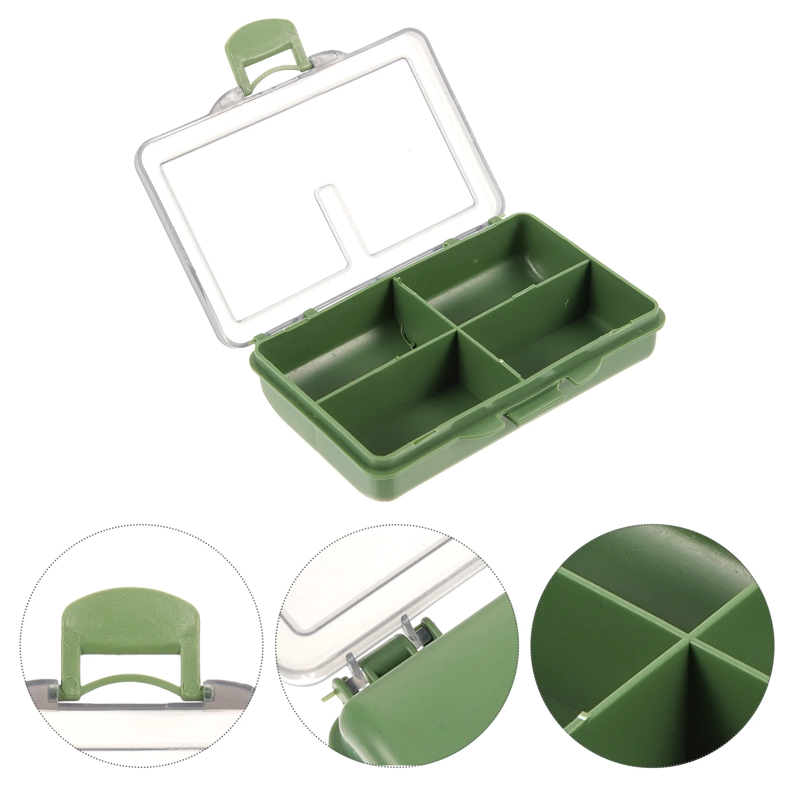 Dividers Fishing Accessories Box Tray Supplies Waterproof Tackle Boxes for Bait
Dividers Fishing Accessories Box Tray Supplies Waterproof Tackle Boxes for Bait