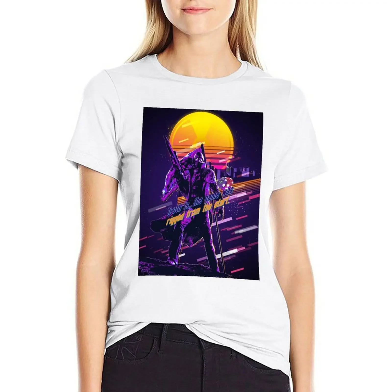 Truth is kid, the game was rigged from the start T-shirt Short sleeve tee cute clothes Women's cotton t-shirt
Truth is kid, the game was rigged from the start T-shirt Short sleeve tee cute clothes Women's cotton t-shirt