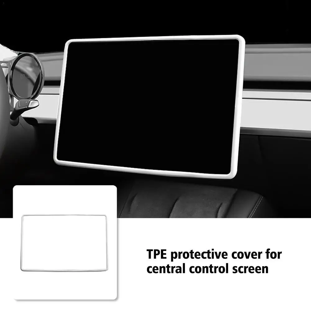 Screen Protector Frame for Tesla Y Screen Edge Protector Cover Center Console Decoration Car Interior Accessories
Screen Protector Frame for Tesla Y Screen Edge Protector Cover Center Console Decoration Car Interior Accessories