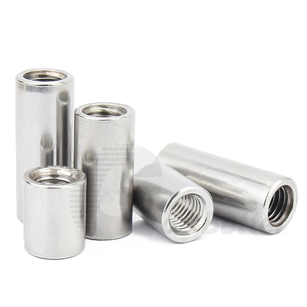 5Pcs Long Round Nuts M2-M12 Grade 6.8 304 Stainless Steel Round Column Joint Coupling Nut Cylindrical Connect Screw Nut
5Pcs Long Round Nuts M2-M12 Grade 6.8 304 Stainless Steel Round Column Joint Coupling Nut Cylindrical Connect Screw Nut