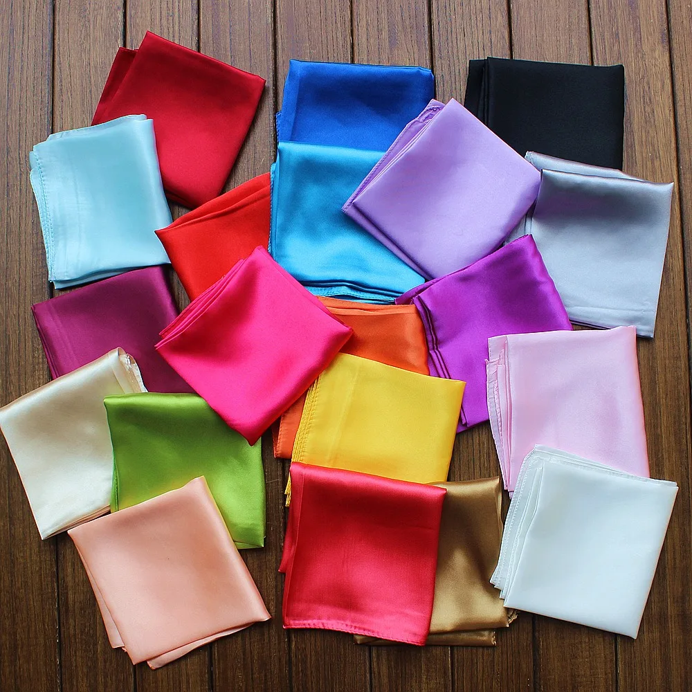 NEW 60cm Candy Colors Women Silk Scarf Fashion Silk Shawl Head Covering Ladies Professional Small Squares New Design Silk Scaves
NEW 60cm Candy Colors Women Silk Scarf Fashion Silk Shawl Head Covering Ladies Professional Small Squares New Design Silk Scaves