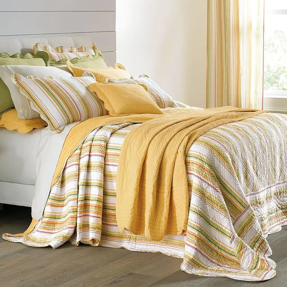Bedding Lightweight All Season lorence Quilted Oversized 100% Cotton Ultra SotnBedspread - King, Dlion Stripe
Bedding Lightweight All Season lorence Quilted Oversized 100% Cotton Ultra SotnBedspread - King, Dlion Stripe